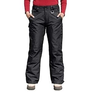 Ocean & Earth Women's Ski Snowboard Pants Black Medium Insulated Waterproof Wint